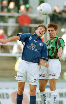 Jens Svensson, Trelleborg och Lars-Henrik Enered, Gais