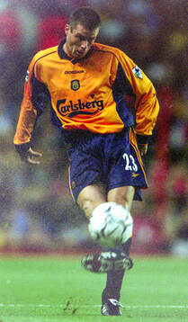 Liverpools Jamie Carragher