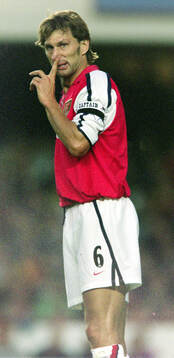 Arsenal captain Tony Adams