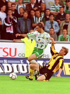 Fotboll, Allsvenskan, Hammarby - Häcken. Kennedy