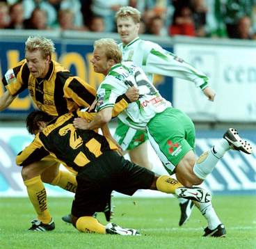 Andreas Hermansson, Hammarby utmanar Häckens försvar