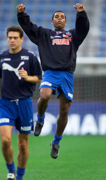 Helsingborgs IF på San Siro. Alvaro