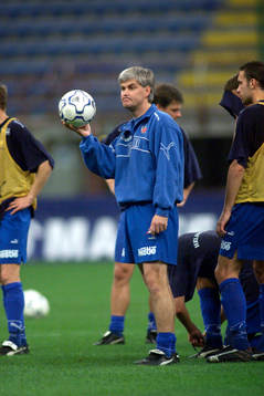 Fotboll, Champions League, Kval, Förhands, Inter -