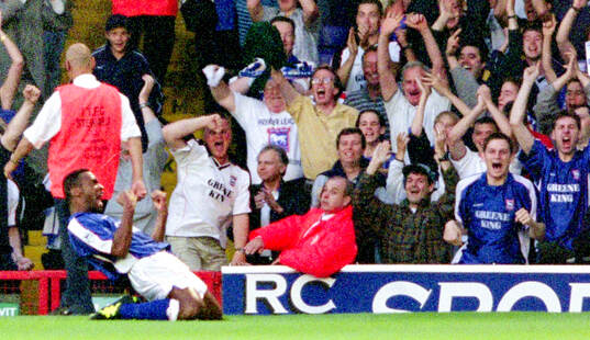 Football, Premier League 2000/01, Ipswich - Manchester