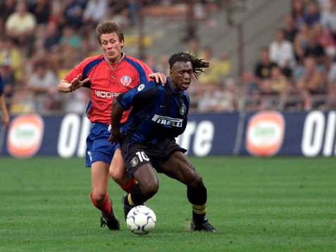 Michael Hansson, Helsingborg och Clarence Sedorf, Inter
