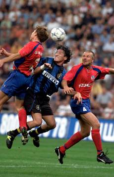 Ivan Zamorano, Inter och Ola Nilsson och Roland Nilsson,