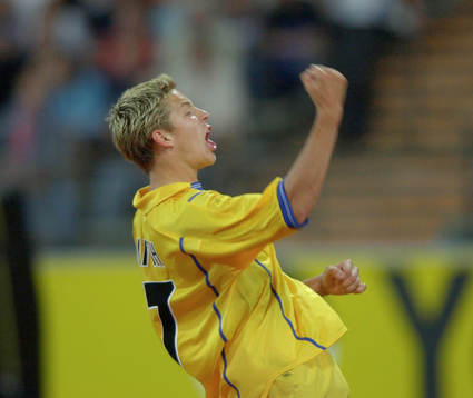 Alan Smith, Leeds (Jubel)