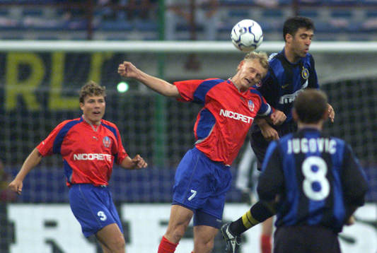 Ulrik Jansson, Helsingborg och Hakan Sükür, Inter