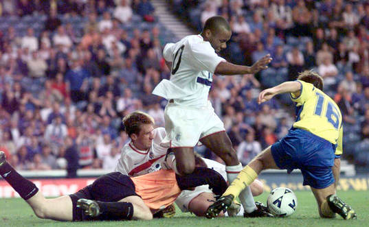 Fotboll, Champions League, Kval, Glasgow Rangers -