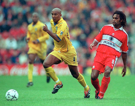 Olivier Dacourt, Leeds och Christian Karembeu, Middlesbrough