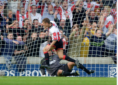Marian Pahars, Southampton (Jubel) och Sander Westerweld,