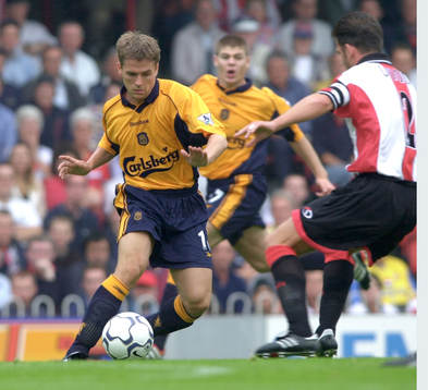 Michael Owen, Liverpool och Jason Dodd, Southampton