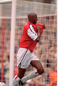 Patrick Vieria, Arsenal (Jubel)