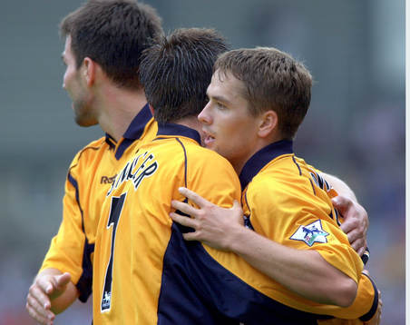 Michael Owen, Vladimir Smicer och Markus Babbel, Liverpool
