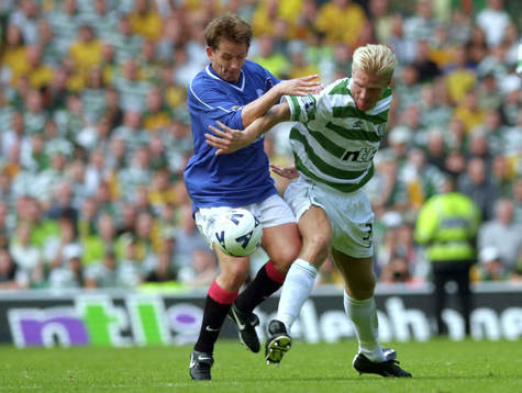 Johan Mjällby, Celtic och Billy Dodds, Glasgow