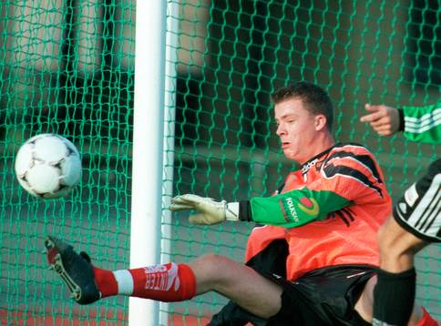 Fotboll, Hässleholm - Ystad.  Christian Fegler, Hässleholm