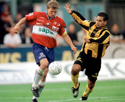 Marcus Allbäck, Örgryte och Johan Lind, Häcken