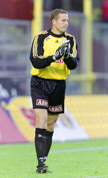 AIK:s målvakt Daniel Andersson