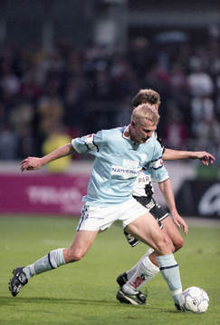Mats Lilienberg, Malmö  med bollen