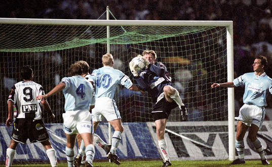 Mats Lilienberg, Malmö  oroar Landskronas målvakt