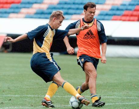 Niclas Alexandersson och Joachim Björklund