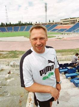 Igor Ponomarev, förbundskapten Azerbajdzjan