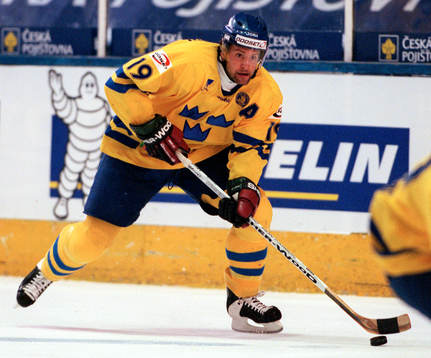 Bläddra bland fler bilder av Ishockey, Ceska Pojistovna Cup, Sverige, Träning