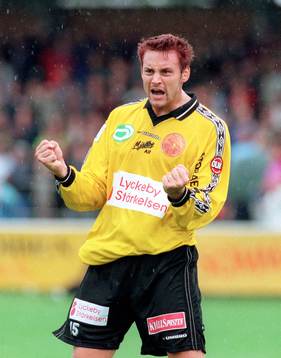 Fotboll, Superettan, Mjällby - Brage. Marcus Ringberg,
