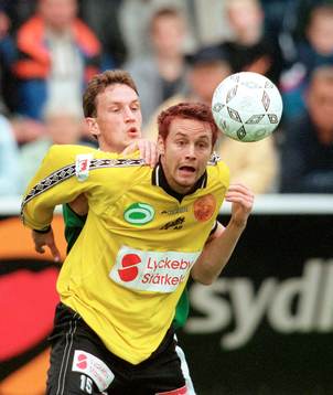 Fotboll, Superettan, Mjällby - Brage. Marcus Ringberg,