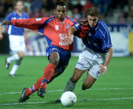 Alvaro Santos, Helsingborg och Ola Larsson, Trelleborg
