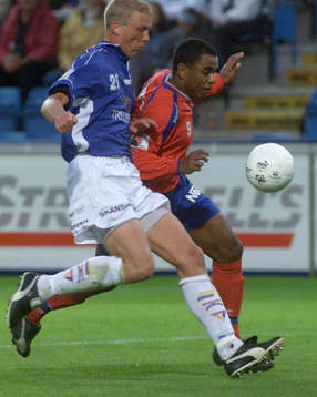 Alvaro Santos, Helsingborg och Thomas Magnusson, Trelleborg
