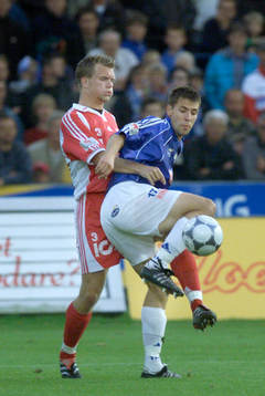 Fredrik Karlsson, Göteborg och Stefan Selakovic, Halmstad