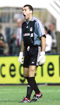 Marseille goalkeeper Stephane Trevisan
