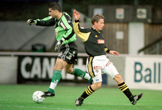 Dime Jankulovski, Frölunda och Christer Mattiasson, AIK