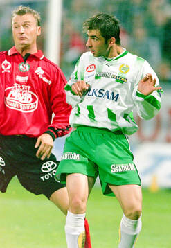 Hammarbys Kennedy Bakircioglu mot Örebros Lars Zetterlund