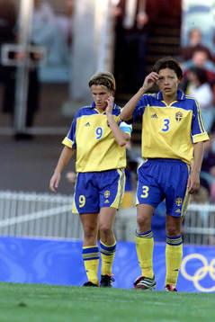 Malin Andersson och Jane Törnqvist, Sverige
