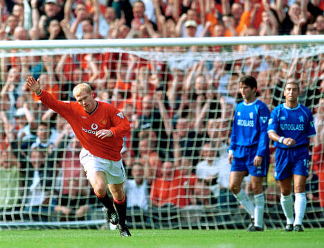 Paul Scholes, Manchester jubel