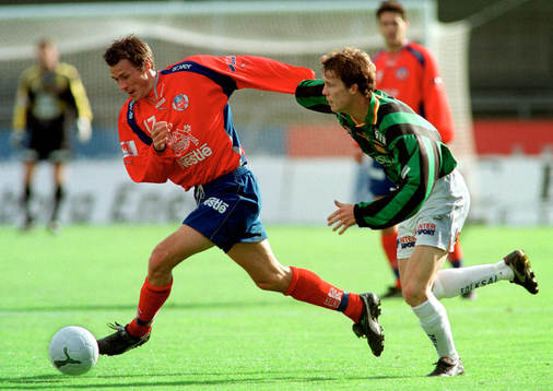 Michael Hansson, Helsingborg och Fredrik Lundgren, Gais