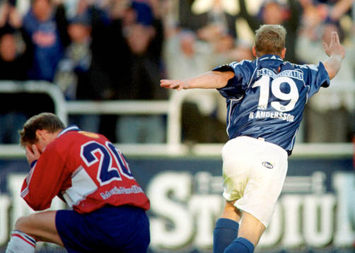 Robert Andersson, Halmstad och Martin Ulander, Örgryte