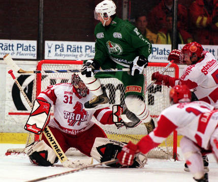 Daniel Wallin, Rögle och Andraes Andersson, Troja
