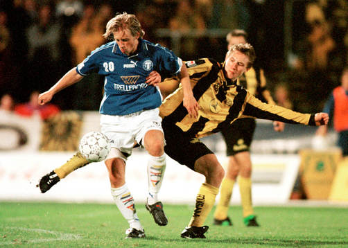 Christian Andersson, Trelleborg och Kim Källström, Häcken