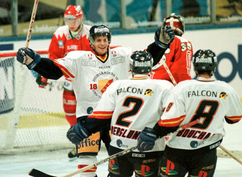 Andreas Salomonsson, Charles Berglund och Francois