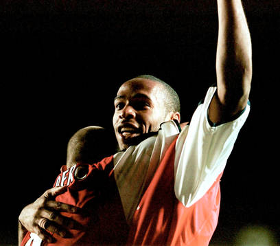 Fredrik Ljungberg och Thierry Henry, Arsenal
