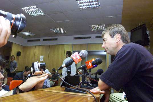 Tom Prahl, tränare Halmstad (Presskonferens)