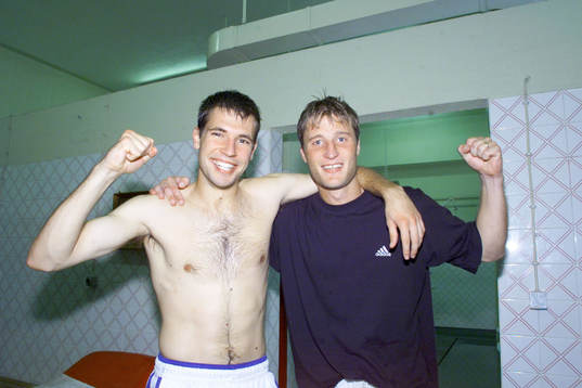 Stefan Selakovic och Fredrik Gustafsson, Halmstad