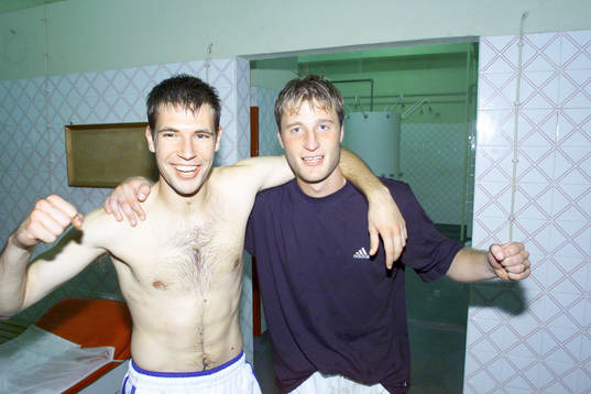 Stefan Selakovic och Fredrik Gustafsson, Halmstad
