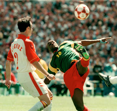OS, Fotboll, Final, Kamerun - Spanien