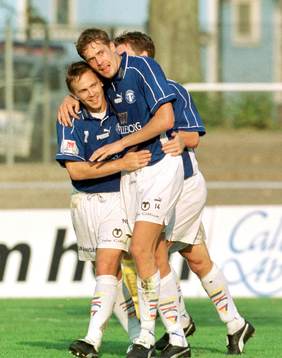 Mika Kottila och Jens Svensson, Trelleborg jubel
