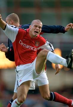 Fredrik Ljungberg, Arsenal och David Beckham, Manchester