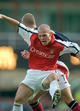 Fredrik Ljungberg, Arsenal och David Beckham, Manchester